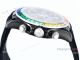 Japan Grade Replica Rolex Daytona Quartz Rainbow with Blue Dial 43mm Men's Watch (5)_th.jpg
